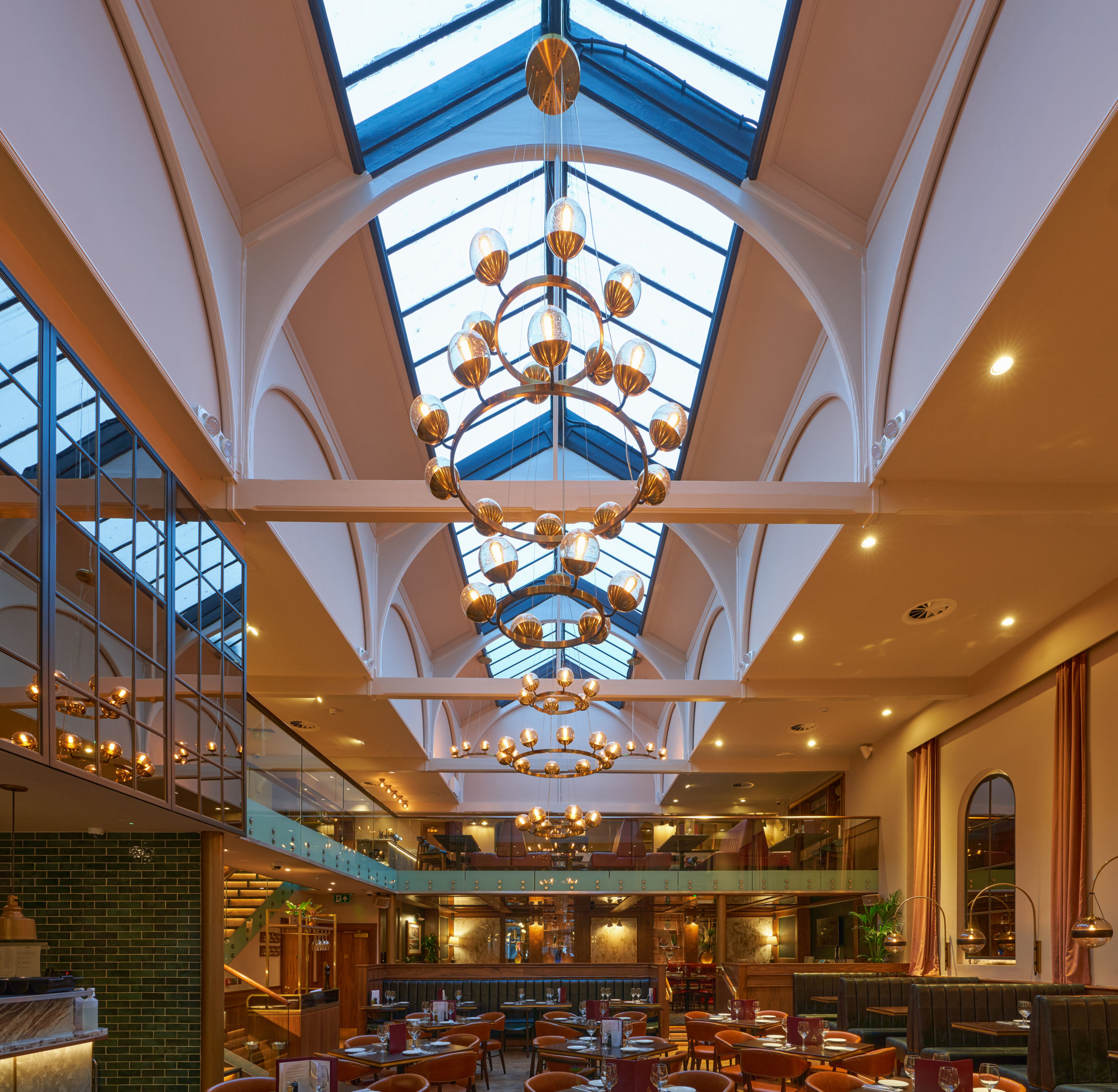 Amarone Restaurant Aberdeen Lighting