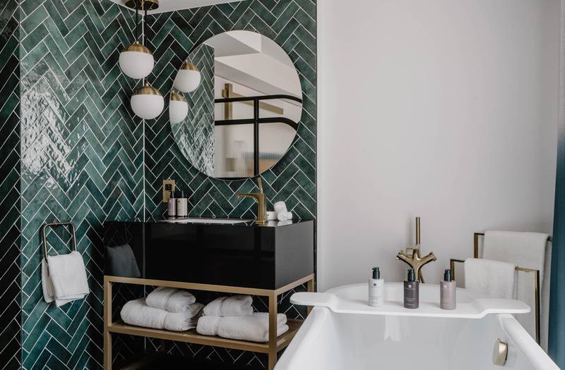 Bathroom At Halyard