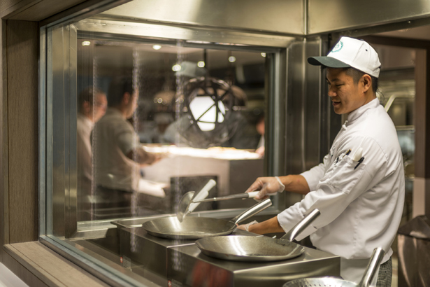 Crystal Serenity Lido Cafe Chef
