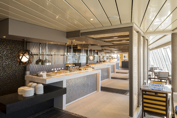 Crystal Serenity Lido Cafe Wide View