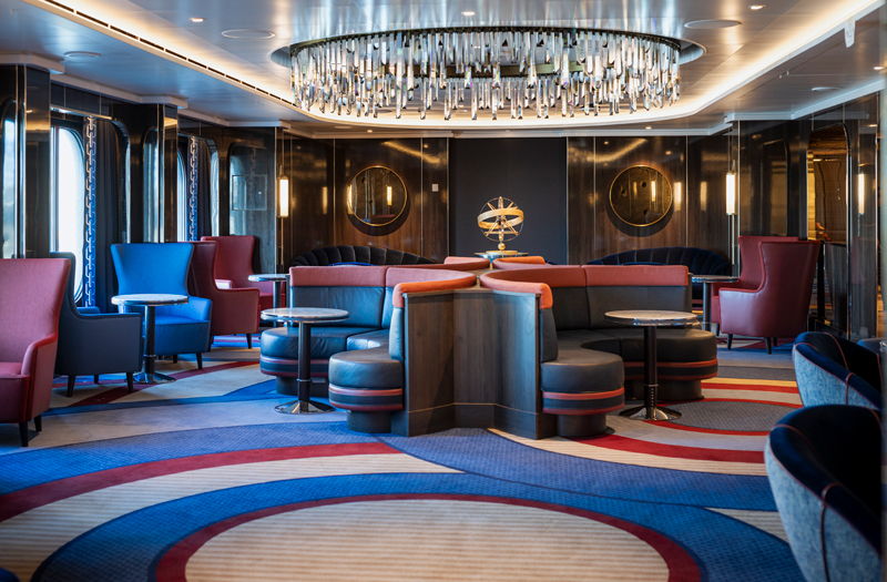 Cunard Queen Anne Chartroom