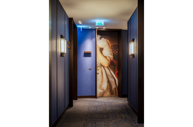 Custom Corridor Wall Lights