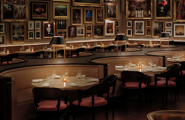 London Edition Bar And Restaurant Cropped Table Lamps