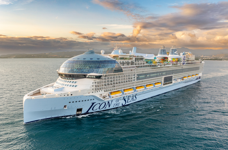 Icon Of The Seas At Sea
