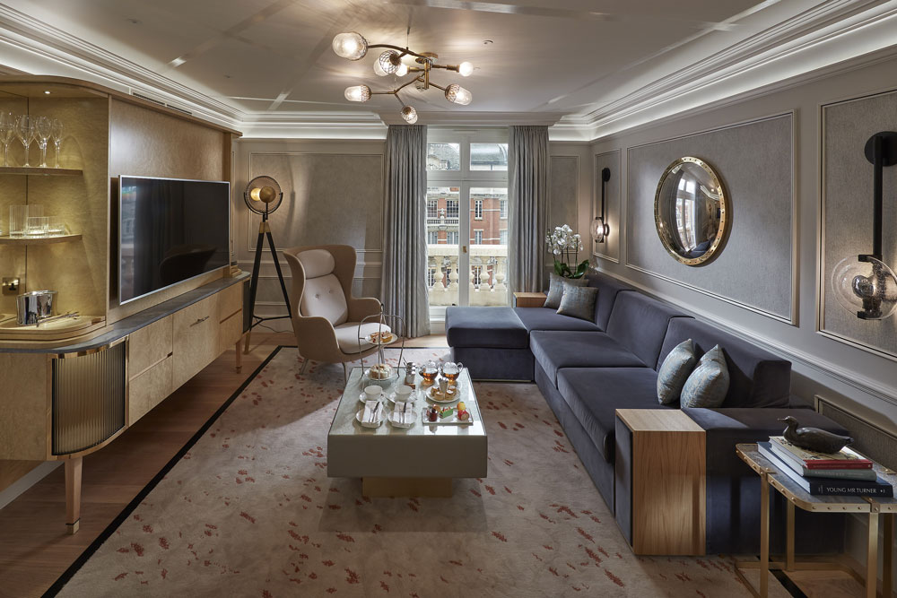 London 2017 Suite Knightsbridge Living Room