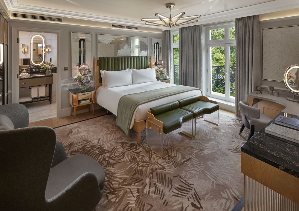London 2018 Suite Two Bed Hyde Park Bedroom