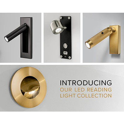 Chelsom Product Watch: LED Bedside Reading Light Collection