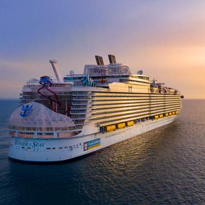 Chelsom deliver over one million pounds of lighting to Wonder of the Seas