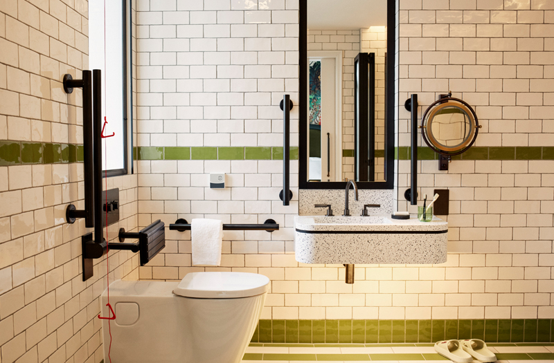 Hyde London Main Day4 308 Green Access Bathroom 1 011 V1ajpg RESIZED FOR WEB