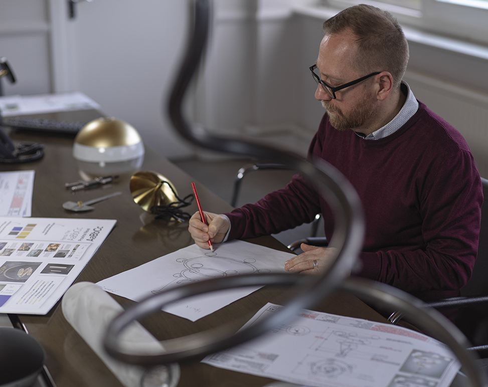 Karl Sketching Bespoke Design Component