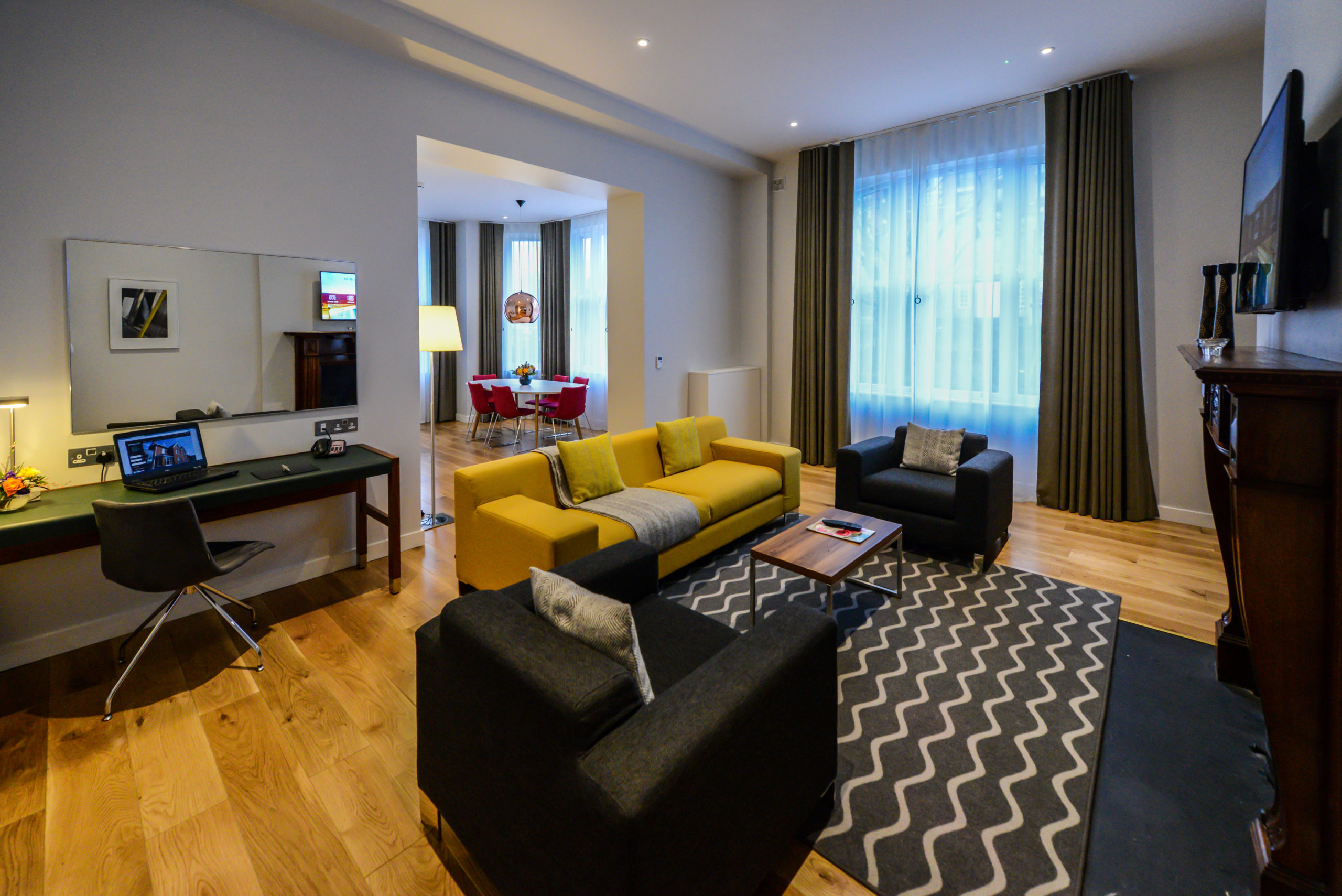 Merrion Suite At Premier Suites Dublin Ballsbridge Living Room 2 Scaled 1