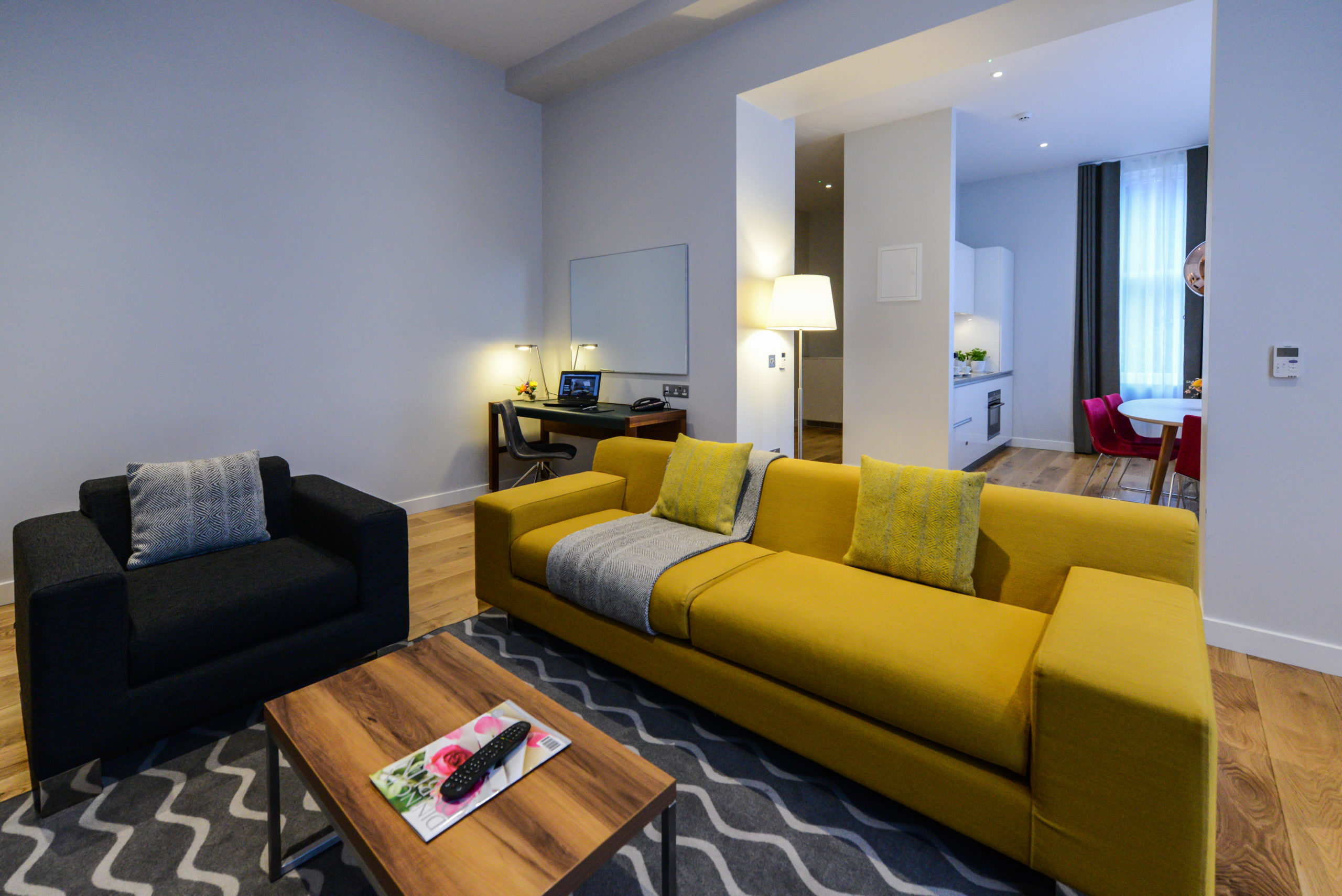 Merrion Suite At Premier Suites Dublin Ballsbridge Open Plan Lounge 2 Scaled 1
