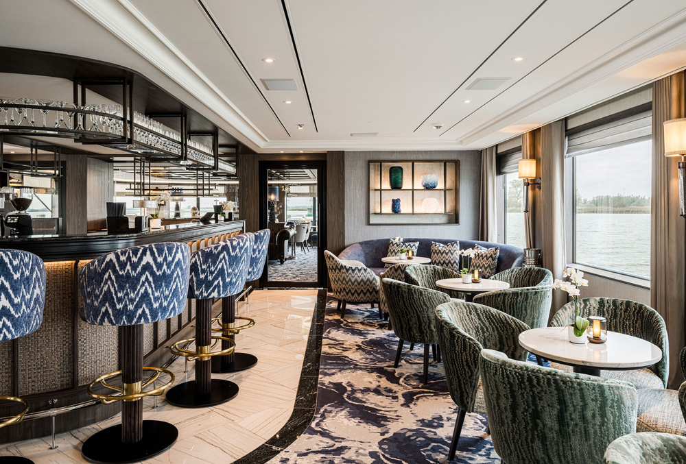 Chelsom lighting onboard Scylla's MS Lumiere.
